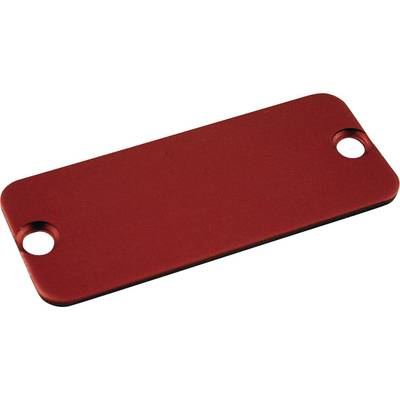 Véglemez (H x Sz) 120.5 mm x 30.5 mm Alumínium Piros Hammond Electronics 1455PALRD-10 10 db