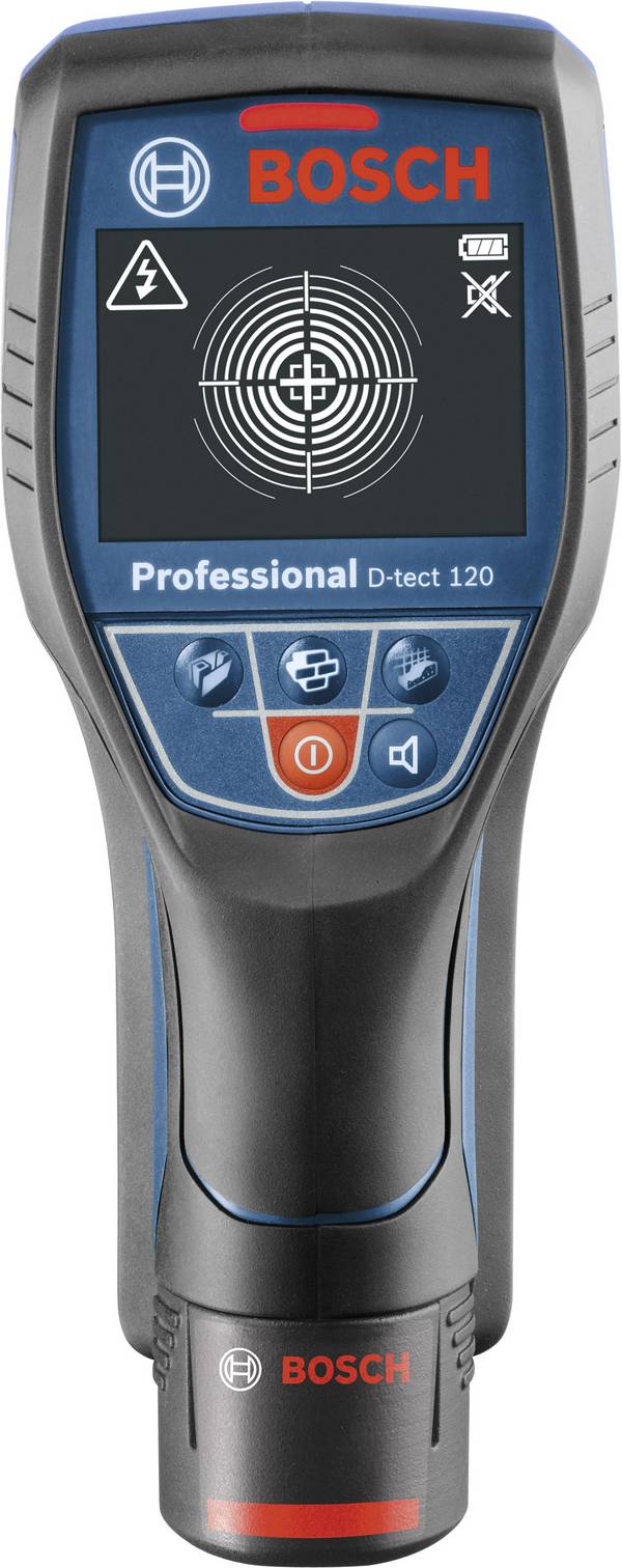 Bosch Professional D-tect 120 Helymeghatározó  0601081301 Keresési mélység (max.) 120 mm