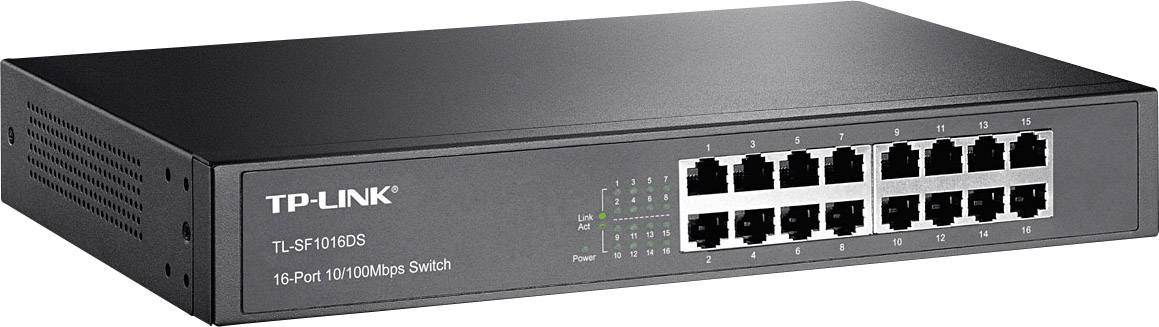 TP-LINK TL-SF1016DS V3.0 TL-SF1016DS V3.0 Hálózati switch 16 port 100 MBit/s-0