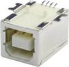 Beépített USB-B aljzat SMD 90G Alj, beépíthető, vízszintes UBU1BSMD 1 port UBU1BSMD econ connect Tartalom: 1 db