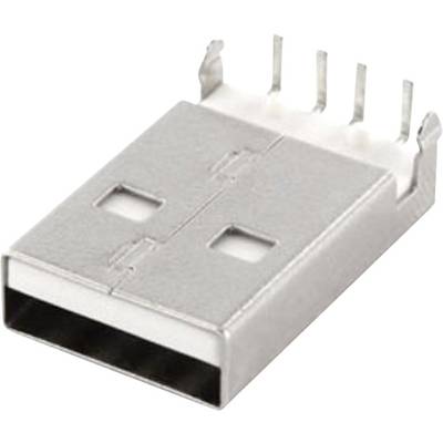 Beépített USB-A DIP csatlakozó Dugó, beépíthető US1AF 1 port US1AF econ connect Tartalom: 1 db