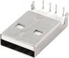 Beépített USB-A DIP csatlakozó Dugó, beépíthető US1AF 1 port US1AF econ connect Tartalom: 1 db