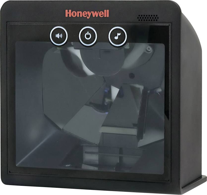 Honeywell 1D vonalkód szkenner Vezetékes 1D Lézer Fekete Asztali szkenner RS232, USB
