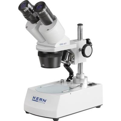 Kern OSE 416 Sztereo mikroszkóp Binokulár 30 x Átvilágítás, Beeső fény