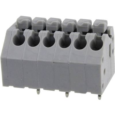 Degson DG250-3.5-05P-11-01AH-1 Rugóerős kapocstömb 0.82 mm² Pólusszám 5 Szürke 1 db