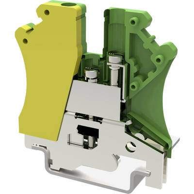 Degson PC2.5-PE-01P-1Y-00AH-50 Védővezetékes kapocs 5.2 mm Csavaros csatlakozó Sárga, Zöld 50 db