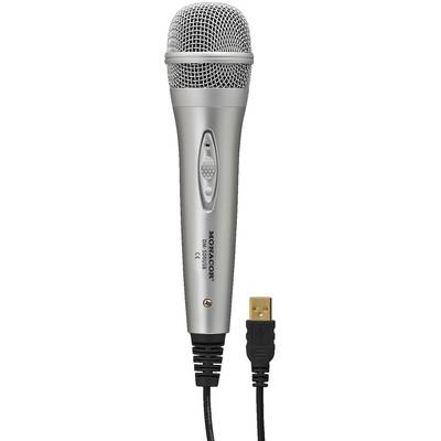 Monacor DM-500USB USB-s mikrofon Vezetékes Kapcsoló 