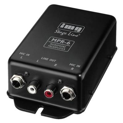 IMG StageLine MPR-6 2 csatornás Mikrofon vezérlőerősítő 