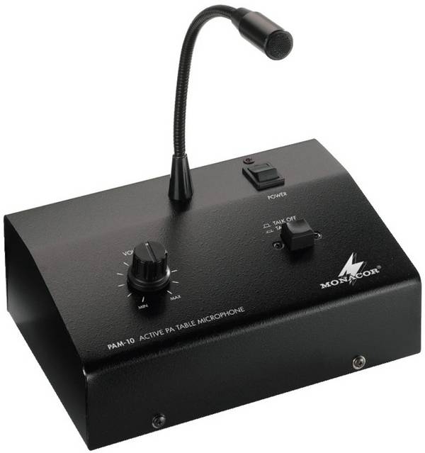Monacor PAM-10 ELA erősítő 10 W