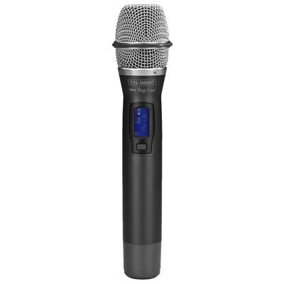 IMG StageLine TXS-1800HT Kézi Ének mikrofon Átviteli mód:Rádiójel vezérlésű Fém ház, Kapcsoló