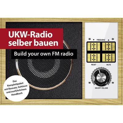 Retro rádió építőkészlet, Franzis Verlag 65261, 14 éves kortól