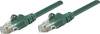 RJ45-ös patch kábel, hálózati LAN kábel CAT 5e U/UTP [1x RJ45 dugó - 1x RJ45 dugó] 0.50 m Zöld Intellinet