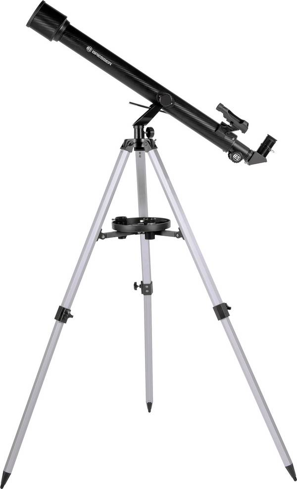 Bresser Optik Stellar 60/800 AZ Lencsés teleszkóp Azimutális Akromatikus Nagyítás 40 - 600 x