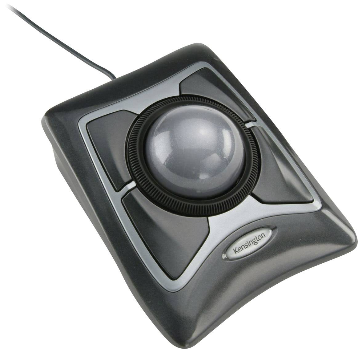 Kensington Expert Trackball USB Ottico Grigio 4 Tasti Appoggio