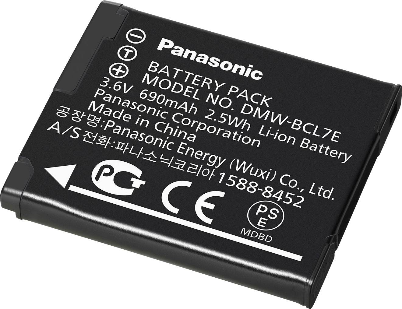 DMW-BCL7E Panasonic kamera akku 3,6V 680 mAh