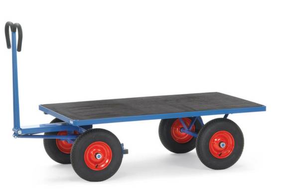 Fetra Hauptartikel 6406V Trekkar Staal Poedercoating Laadvermogen (max.): 1250 kg Materiaal banden=Massief rubber afbeelding