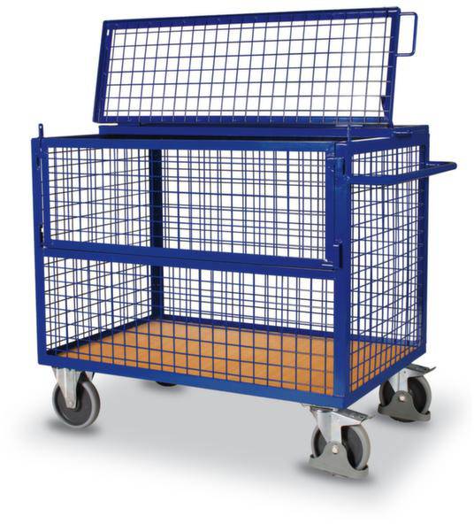 VARIOfit SW-800.405 Dobozos kocsi Acél Porbevonatos Terhelés (max.): 500 kg