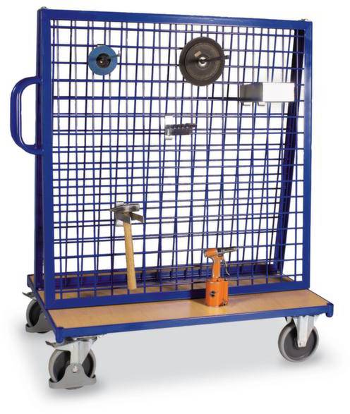 VARIOfit SW-800.800 Kocsi Acél Porbevonatos Terhelés (max.): 500 kg Abroncs=Tömör gumi