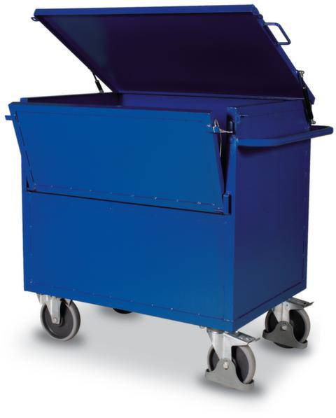 VARIOfit SW-700.415 Tömör lemezdobozos kocsi Acél Porbevonatos Terhelés (max.): 500 kg