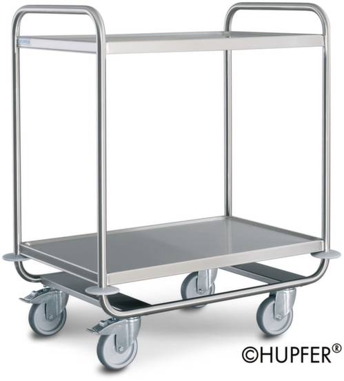 HUPFER 01.1229.2 Polcos kocsi Nemesacél Terhelés (max.): 160 kg Nemesacél
