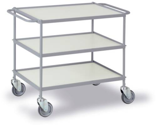 Ebinger 0339G Polcos kocsi Rögzítő Acél Porbevonatos Terhelés (max.): 150 kg Ezüst-szürke