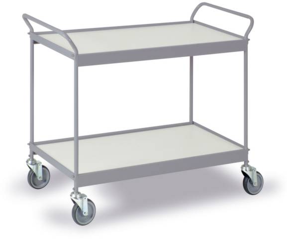 Ebinger 0302G Polcos kocsi Rögzítő Acél Porbevonatos Terhelés (max.): 150 kg Ezüstszürke (RAL 7001)