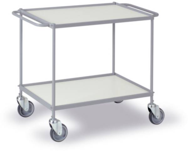 Ebinger    0338G    Polcos kocsi  Rögzítő  Acél  Porbevonatos  Terhelés (max.): 150 kg  Ezüst-szürke