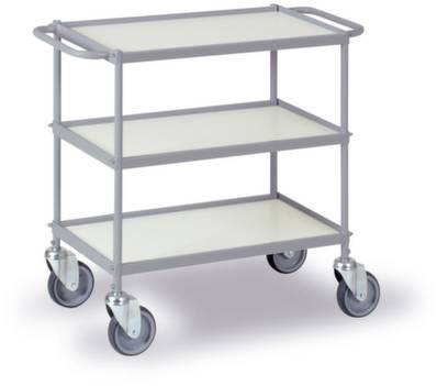 Ebinger 0335G Polcos kocsi Rögzítő Acél Porbevonatos Terhelés (max.): 150 kg Ezüst-szürke