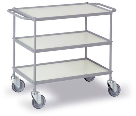 Ebinger 0337G Polcos kocsi Rögzítő Acél Porbevonatos Terhelés (max.): 150 kg Ezüst-szürke