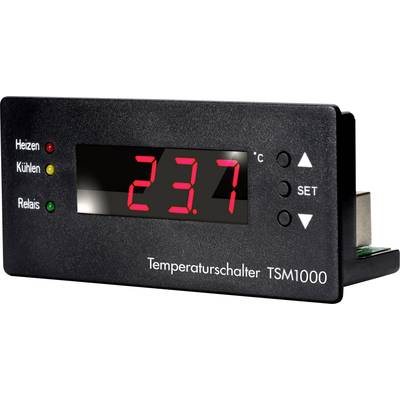 Hőmérséklet kapcsoló modul 12 V/DC -99 - 850 °C, H-Tronic TSM 1000