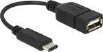 Delock adapterkábel, USB Type-C ™ 2.0>USB 2.0 A