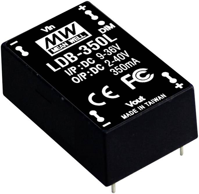 DC / DC LED Driver MEAN WELL LDB-300L 300 mA 12 W 1 db