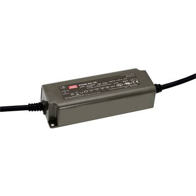 LED meghajtó, LED transzformátor Állandó feszültségű, Állandó áramú Mean Well PWM-60-12 60 W 5 A 12 V/DC Dimmelhető