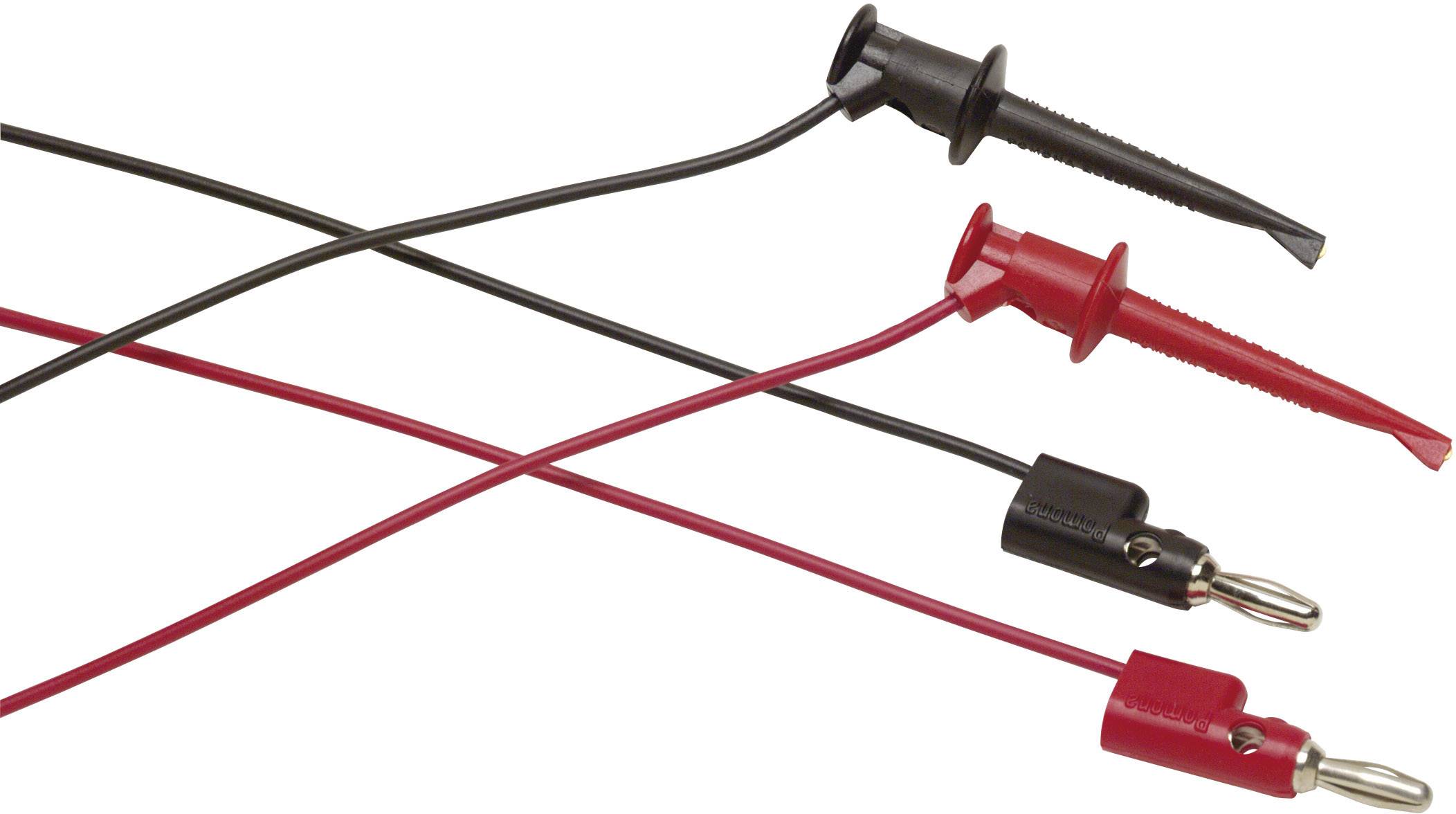 Fluke TL940 Mérővezeték készlet Krokodilcsipesz Banándugó, 4 mm 0.90 m Piros, Fekete 1 db
