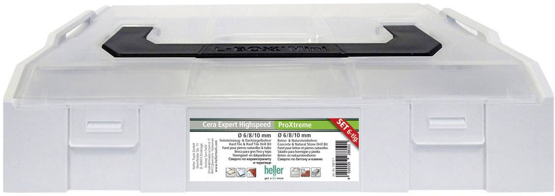 Heller Cera Expert HS+ProXtreme 28816 3 Keményfém Tetőcserép fúró 6 részes Háromszög szár 1 db
