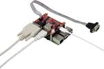 Raspberry Pi USB-s power hub és 2 portos UART, renkforce