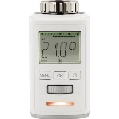 Programozható digitális radiátor termosztát 8…28 °C, Sygonix HT100