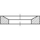 Félgömb alátétek Acél 50 db TOOLCRAFT 137897