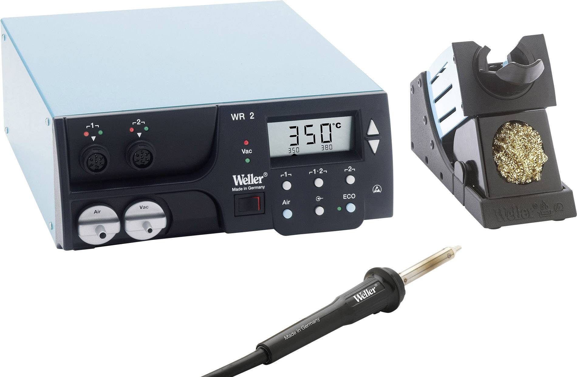 Weller WR 2000A Set Forrasztó-/kiforrasztó állomás tápellátó egység digitális 300 W