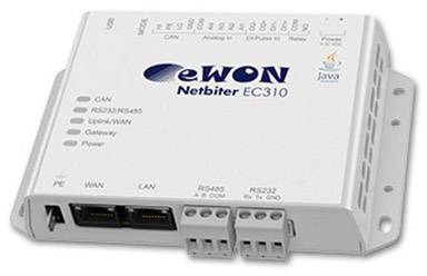 EWON NB1007-C EasyConnect EC310 EasyConnect LAN, RS-232, RS-485 13 V/DC, 24 V/DC, 48 V/DC 1 db