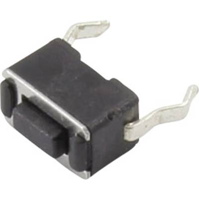 Nyomógomb 12 V/DC 0.05 A 1 x KI/(BE) TRU COMPONENTS YST-1101 Nyomó 1 db