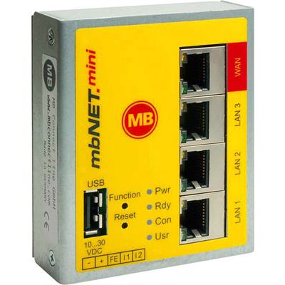 MB Connect Line MDH 860 GmbH Ipari router USB, LAN Bemenetek: 2 x Kimenetek száma: 2 x  24 V/DC 1 db