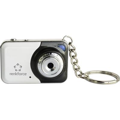 Rejtett kamera, álcázott kém kamera mikrofonnal, kulcstartós fényképező kivitelben Renkforce 1387370