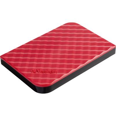 Külső merevlemez, 6,35 cm (2,5") 1 TB Verbatim Store 'n' Go Piros USB 3.0