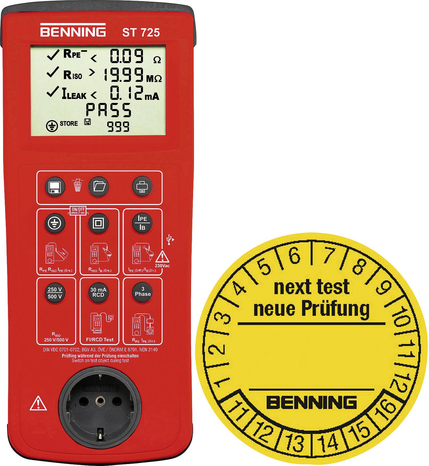 Benning 050316 Készülékteszter készlet