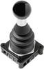 Joystick 250 V/AC Egyenes kar Forrasztható IP67 APEM 3D1-ZBE-08-385 1 db
