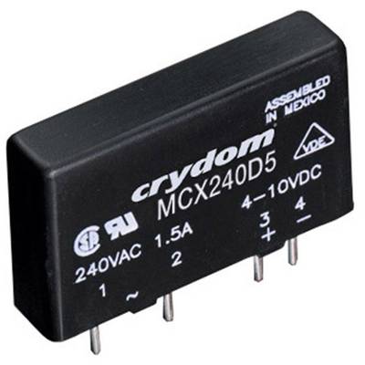 Crydom Félvezető relé MCX480D5 5 A Kapcsolási feszültség (max.): 660 V/AC Nullfeszültség kapcsoló 1 db