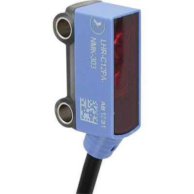 Contrinex Reflexiós fényszkenner LHR-C12PA-PLV-303 628-000-680  világosban kapcsoló, háttér kikapcsolás 10 - 30 V/DC 1 d