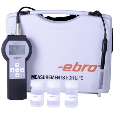 ebro PHT 830 Set 1 pH mérő műszer  pH érték, Hőmérséklet 