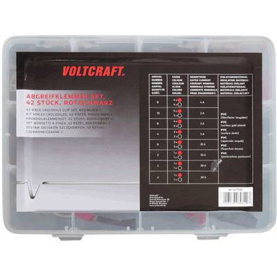 Krokodilcsipesz készlet 42 részes Voltcraft 93038c195